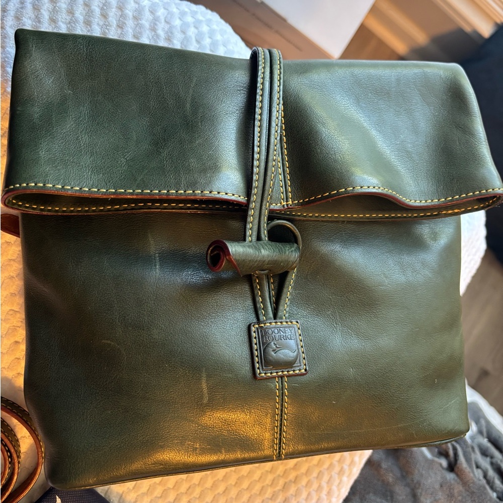 Dooney and Bourke Ivy shoulder/crossboy Florentine Leather Bag